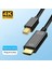 Mini Display Port To HDMI Kablo 4KX2K Video Aktarma Kablosu 1.8 Metre 4