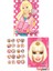 Barbie Prenses Boyama Kitabı 3'lü (Boyama , Sticker , Arka Kapak Maske) 1