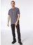 Antrasit Erkek T-Shirt D4SM-TST3282 3