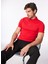 Düz Kırmızı Erkek Polo T-Shirt Legolas Y 2