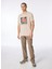 Bej Erkek T-Shirt D4SM-TST3280 2