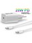 20W Hızlı Şarj Cihazı USB C Fiş Adaptörü C Tipi Kablo Pd Hızlı Şarj iphone 14 12 Huawei Xiaomi Samsung S20 Macbook iPad Pro (Yurt Dışından) 1