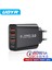 60W USB Şarj Aleti Pd Telefon Şarj Cihazı Qc 3.0 4 Port Hızlı Şarj Adaptörü iPhone 13 12 11 Samsung Huawei P30 P50 USB Chargeur (Yurt Dışından) 1