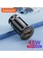 Toocki 45W 5A Araç Şarj Cihazı Tip C Çift USB Hızlı Araç Şarjı Telefon Adaptörü iPhone 13 12 Xiaomi Samsung Arabada Hızlı Şarj (Yurt Dışından) 1