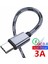 Tip USB C Kablosu Hızlı Şarj Cihazı 3.0 Hızlı Şarj Tipi-C Usb-C Kablosu Tel Samsung S9 Xiaomi Redmi K20 Pro Huawei Telefon Kabloları (Yurt Dışından) 1