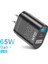 65W Gan Hızlı Şarj Adaptörü MacBook Pro Dizüstü Bilgisayar Tipi C Pd Hızlı Şarj Cihazı iPhone 13 11 iPad Huawei Xiaomi Samsung (Yurt Dışından) 2