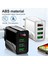 3A USB Şarj Cihazı Cep Telefonu Adaptörü Dijital Ekranlı Hızlı Şarj 3.0 iPhone 13 12 Pro Max Xiaomi Hızlı Şarj Şarj Cihazı (Yurt Dışından) 4