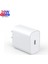 Hızlı Şarj 20W Usb-C Tip-C Kablo Şarj Adaptörü Duvar Fişi iPhone 13 12 11 Pro Max Honor Magic3 2 Pro x 50 40 30 20 10 (Yurt Dışından) 1