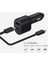 Orijinal Samsung Araç Şarj Cihazı 45W + 15W Çift Bağlantı Noktalı Adaptif Süper Hızlı Adaptör Galaxy S10 9 S20 S21 Artı S10 + NOTE20 Fold2 Telefon (Yurt Dışından) 3