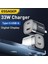 Essager 33W Gan USB C Şarj Cihazı Dijital Ekran Pd Hızlı Şarj iPhone 13 12 Max Pro iPad Xiaomi Poco Samsung Şarj Cihazı (Yurt Dışından) 1