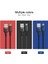 Elough Manyetik Şarj Kablosu 3A Hızlı Şarj Mikro USB C Tipi Kablo Manyetik Şarj Cihazı iPhone 11 12 Xiaomi Cep Telefonu Kablosu (Yurt Dışından) 5