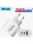 Elough 40W Pd USB C Şarj Cihazı 3 Bağlantı Noktalı Hızlı Şarj Şarj Cihazı Iphone 14 13 Pro Samsung Xiaomi Cep Telefonu Tip C Şarj Adaptörü (Yurt Dışından) 1