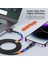 Toocki Yıldırım USB Kablosu iPhone 14 13 12 Pro Max x Xs Xr 8 7 Artı iPad Hızlı Şarj Şarj Aleti Kablosu iPhone Veri Kablosu (Yurt Dışından) 4