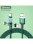 3A Hızlı Şarj Manyetik Kablo Mikro USB Tip C 3 In 1 Veri Cacle Iphone Xiaomi 540 Için Döndür Mıknatıs Şarj Cihazı USB Tel Kablosu (Yurt Dışından) 1