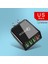 Qc 3.0 Hızlı Şarj Cihazı 2.4A Tüm Markalar Için Hızlı Şarj / Samsung / Iphone / Htc / Infinix / Xiaomi / Huawei / Nokia / Lenovo - Siyah/beyaz (Yurt Dışından) 3