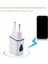1 Adet Ab Tak 2A Hızlı Şarj USB Çift Bağlantı Noktası Çıkışı Duvar Şarj Cihazı Seyahat Fişi Güç Adaptörü Telefon Için Uyumlu (Yurt Dışından) 4
