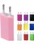 Telefon Şarj Cihazı USB Ab Duvar Şarj Cihazı Fişi 5V Ac Mikro USB Güç Adaptörü Iphone Samsung Android Telefon Için Adaptador USB (Yurt Dışından) 1