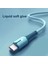 3A Tip C Hızlı Şarj Kablosu Için Huawei P50 Samung S20 S21 Cep Telefonu 1/1.5/2m Usb-C Şarj Cihazı Tel Sıvı Silikon Veri Kablosu (Yurt Dışından) 3