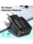 Hızlı Şarj Cihazı 3.0 USB Şarj Aleti IPhone 12 13 Için Xiaomi Poco X3 LED Dijital Ekran Hızlı Şarj 2 Port USB Duvar Telefonu Şarj Cihazı (Yurt Dışından) 2