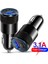 15W Araç Şarj Cihazı USB Tip C Çift Bağlantı Noktalı Pd Qc 3.0 Hızlı Şarj iPhone 13 12 x iPad Samsung Xiaomi Huawei Telefon Şarj Adaptörü (Yurt Dışından) 1