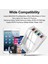 Ab/abd Tak USB Şarj Cihazı Hızlı Şarj 3.0 Telefon Adaptörü iPhone 12 Pro Max Tablet Taşınabilir Duvar Mobil Şarj Cihazı Hızlı Şarj Cihazı (Yurt Dışından) 5