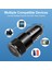 15W Araç Şarj Cihazı USB Tip C Çift Bağlantı Noktalı Pd Qc 3.0 Hızlı Şarj iPhone 13 12 x iPad Samsung Xiaomi Huawei Telefon Şarj Adaptörü (Yurt Dışından) 3