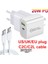 Yeni Seyahat Duvar Adaptörü Dönüştürücü Soket Güç Au/ingıltere/abd/ab Tak USB Şarj Aleti Cep Telefonu 20 W Çift USB Şarj (Yurt Dışından) 1
