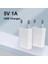 USB Telefon Şarj Cihazı 5 V 1A Seyahat Duvar Ab Tak Cep Telefonu Şarj Cihazı Ac Adaptörü iPhone 6 6 S 5 5 S Se USB Kablosu Şarj Cihazı (Yurt Dışından) 3