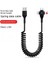 6A 3in1 1.8m Yaylı Şarj Kablosu USB A Mikro USB Tip-C iPhone Için Hızlı Şarj Cihazı Veri Kablo Kordonu Huawei Sansung Xiaomi Için (Yurt Dışından) 2