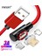 Manyetik Kablo Mikro USB Tip C iPhone Aydınlatma Kablosu 1 M 3A Hızlı Şarj Kablosu 90 Derece Mıknatıs Hızlı Şarj Cihazı Huawei P30 (Yurt Dışından) 1