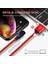 Manyetik Kablo Mikro USB Tip C iPhone Aydınlatma Kablosu 1 M 3A Hızlı Şarj Kablosu 90 Derece Mıknatıs Hızlı Şarj Cihazı Huawei P30 (Yurt Dışından) 2