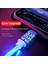 Ukyee Parlayan Kablo Cep Telefonu Şarj Kabloları LED Işık Mikro USB Tip C Şarj Cihazı Samsung Xiaomi iPhone Şarj Kablosu Kablosu (Yurt Dışından) 2