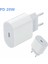 18W Pd USB Tip C Şarj Adaptörü iPhone 12 Mini Pro 11 Xs Max x Hızlı Şarj Gücü Ab Abd Tak Için Apple Şarj Cihazı (Yurt Dışından) 3