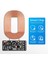 Qi Kablosuz Şarj Alıcısı iPhone 7 6 S Artı Mikro USB Tip C Samsung Huawei Xiaomi Için Evrensel Şarj Alıcısı Adaptörü (Yurt Dışından) 5