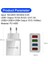 Uslıon USB Şarj Aleti Hızlı Şarj 3.0 Telefon Adaptörü iPhone 11X7 Xiaomi Tablet Taşınabilir Duvar Mobil Hızlı Şarj Cihazı Ab Abd Tak (Yurt Dışından) 5