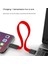 Taşınabilir Bilezik Kablosu Hızlı Şarj USB Mikro Tip C Kablo Samsung S21 S20 S10 Xiaomi Huawei Oneplus Lg Şarj Veri Kablosu (Yurt Dışından) 4