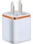 USB Şarj Adaptörü 5 V / 2A Çift USB Şarj Cihazı iPhone Xs Için Hızlı Şarj Max Duvar Adaptörü Abd Tak Şarj Kablosu Повербанк (Yurt Dışından) 3