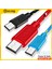 Ryra USB C Tipi Kablo Hızlı Şarj USB C Kabloları Tip-C Veri Kablosu Şarj Cihazı USB C Samsung S9 Not 9 Huawei P20 Pro Xiaomi 1 M (Yurt Dışından) 1