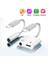 Ilepo Şarj Aleti Ses Adaptador Jak Adaptörü Iphone 7 8X11 Kulaklık Adaptörü Yıldırım 3,5 mm Jack Kulaklık Splitter (Yurt Dışından) 3