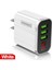 Kokko 3 USB Bağlantı Noktası Dijital Ekran Cep Telefonu Şarj Cihazı 5 V/3.1A Seyahat Hızlı Hızlı Şarj Adaptörü Abd/ab Tak (Yurt Dışından) 1