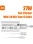 Orijinal Xıaomı 9 Pro 27W Hızlı Şarj Cihazı 3A USB C Tipi Kablo ile Hızlı Şarj Xiao Mi 11 10 9 8 7 6 5 Xt Se Redmi Not 9 (Yurt Dışından) 1