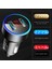 3.1A Çift USB Araç Şarj Cihazı 2 Port LED Ekran Evrensel Cep Telefonu Araç Şarj Cihazları Hızlı Şarj Adaptörü Monitör Gerilimi (Yurt Dışından) 1