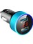 3.1A Çift USB Araç Şarj Cihazı 2 Port LED Ekran Evrensel Cep Telefonu Araç Şarj Cihazları Hızlı Şarj Adaptörü Monitör Gerilimi (Yurt Dışından) 3