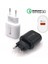 24W Hızlı Şarj 3.0 USB Şarj Aleti Qc3.0 Qc Hızlı Şarj Ab Tak Adaptörü Duvar Cep Telefonu Şarj Cihazı iPhone Samsung Xiaomi Için (Yurt Dışından) 1