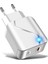 Geartronic 1 Adet Yeni Yüksek Kaliteli PD18W Qc3.0 USB Cep Telefonu Şarj Cihazı Hızlı Şarj Çift Bağlantı Noktalı LED Seyahat Şarj Cihazı (Yurt Dışından) 2