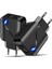 Geartronic 1 Adet Yeni Yüksek Kaliteli PD18W Qc3.0 USB Cep Telefonu Şarj Cihazı Hızlı Şarj Çift Bağlantı Noktalı LED Seyahat Şarj Cihazı (Yurt Dışından) 5