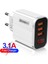 Portlu USB Şarj Cihazı Hızlı Şarj 3.0 LED Dijital Ekranlı Duvar Şarj Cihazı iPhone Xiaomi Için Hızlı Şarj Cep Telefonu Şarj Cihazları (Yurt Dışından) 1