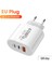 Olaf USB Şarj Cihazı Hızlı Şarj 40W Pd USB Tip C Şarj Cihazı Hızlı Şarj 3.0 Cep Telefonu Adaptörü iPhone 13 Xiaomi Huawei Samsung Için (Yurt Dışından) 5