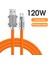 Ryra 120W 6A Süper Hızlı Şarj C Tipi Sıvı Silikon Kablo Hızlı Şarj Kablosu C Tipi Şarj Veri Kablosu Huawei Xiaomi Için (Yurt Dışından) 2
