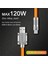 Ryra 120W 6A Süper Hızlı Şarj C Tipi Sıvı Silikon Kablo Hızlı Şarj Kablosu C Tipi Şarj Veri Kablosu Huawei Xiaomi Için (Yurt Dışından) 3
